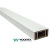 Перила нижние Woodvex Select White Co-extrusion (Белый)	3000х95х50