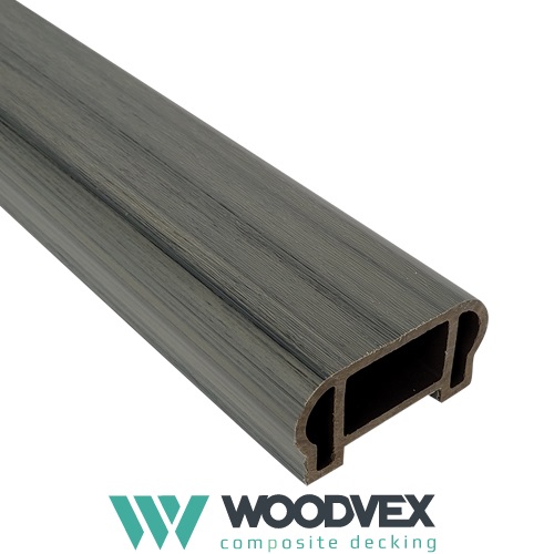 Перила верхние Woodvex Select Серый Co-extrusion 3000х95х50